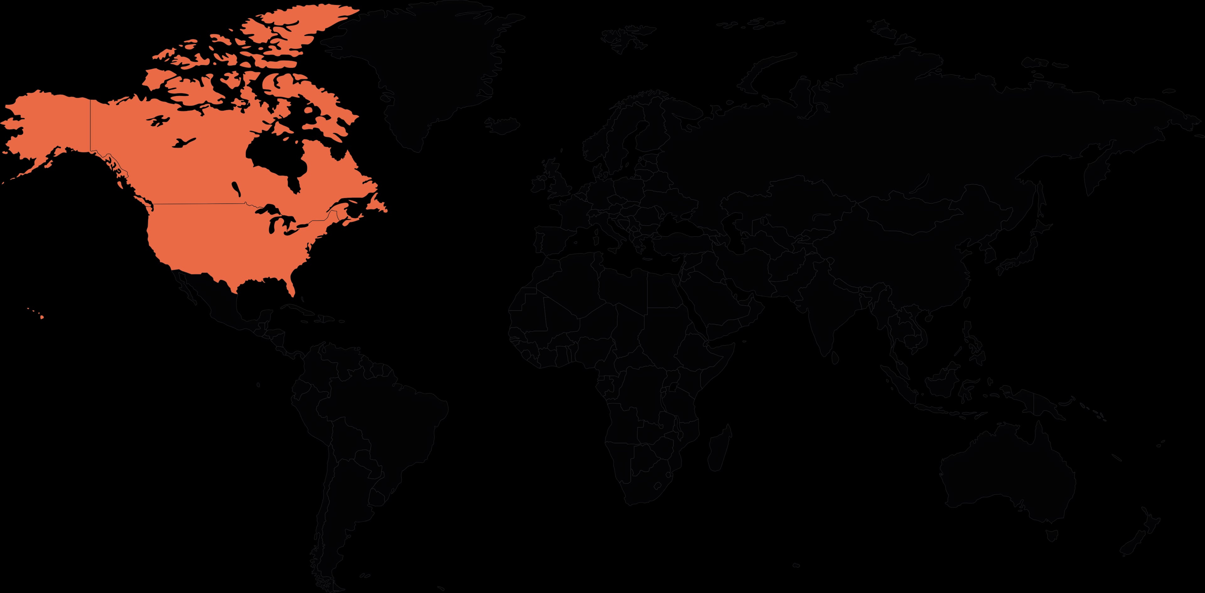 Cobertura en América del Norte
